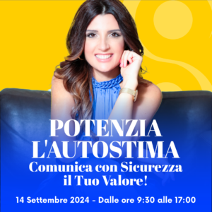 Potenzia l'autostima - dal vivo