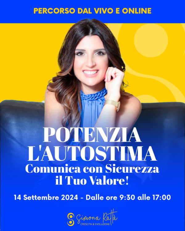 Potenzia l'autostima - dal vivo